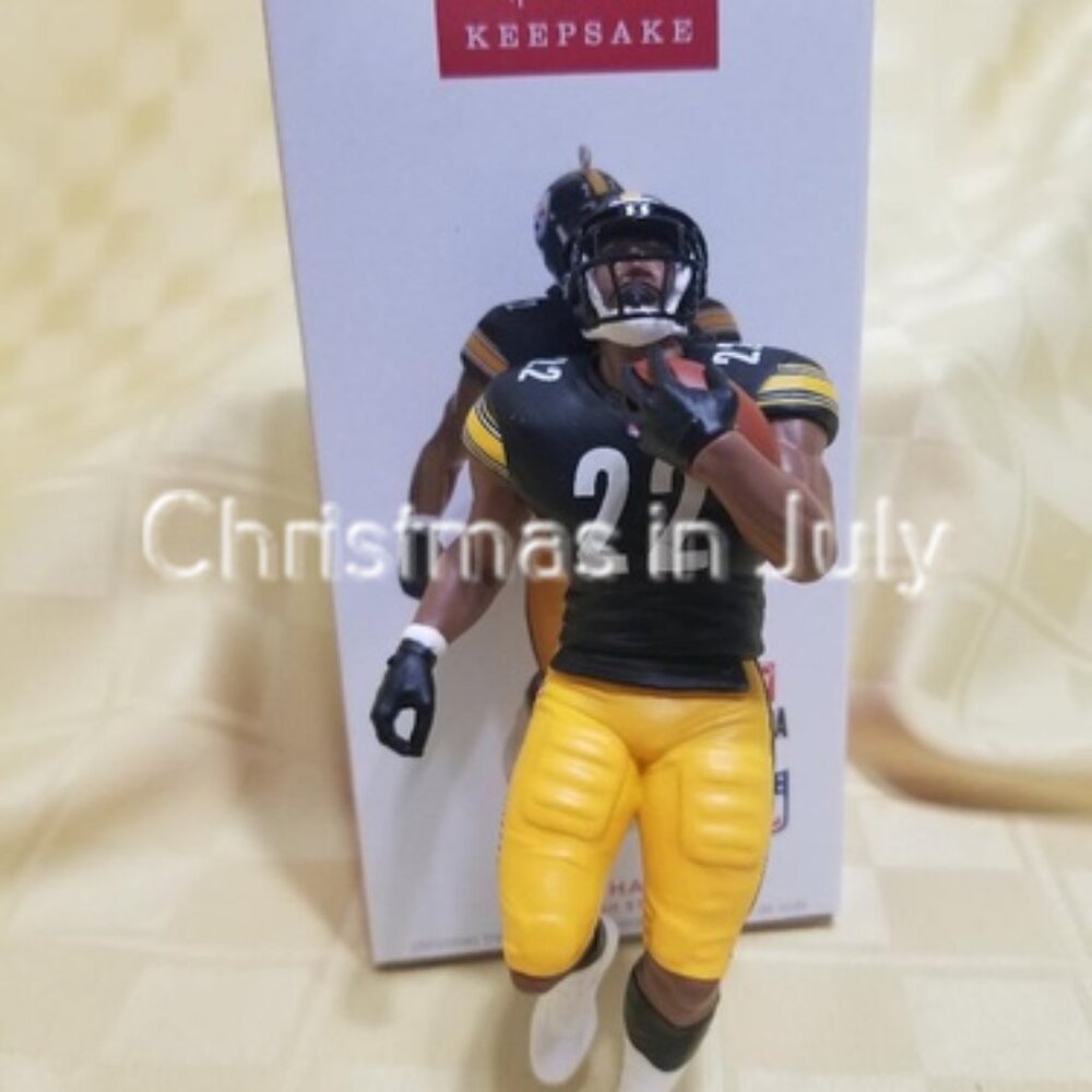 Hallmark 2023 Najee Harris NFL Football Pittsburgh Steelers Christmas Ornament